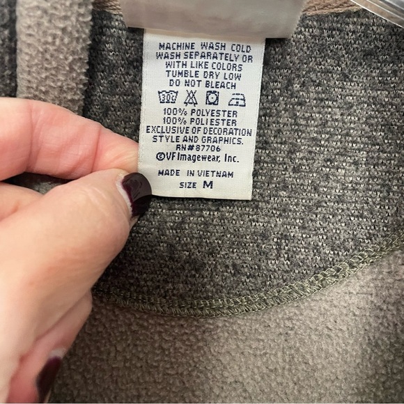 Vintage Men's Lee Sweater Vest with Zipper Size Medium - Picture 5 of 5